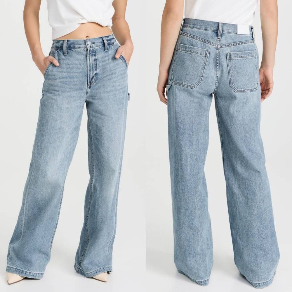 Pistola Wilo Workwear High Rise Wide Leg Jean 29 NWT $178